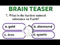 10 Mind-Blowing Brain Teasers That Will Surprise You! | Fact-Based Quiz #thinkingquiz #brainquiz
