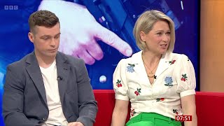 Siân Brooke, Nathan Braniff (Blue Lights Actors) On BBC Breakfast [15.04.2024]