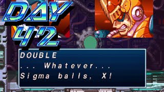 (Day #42) Beating Double until a new MMX game comes out  || Megaman X4