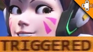 D.Va Gets TRIGGERED! Overwatch Funny & Epic Moments 807