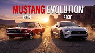 From Classic Legend to Monster: Ford Mustang Evolution (1964–2030)