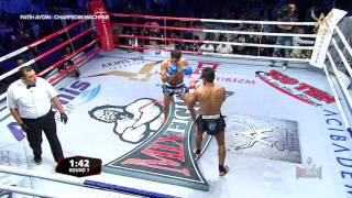 FATİH AYDIN - CHARFEDIN MACHFAR (MIX FIGHT GALA - KICK BOKS MAÇI)