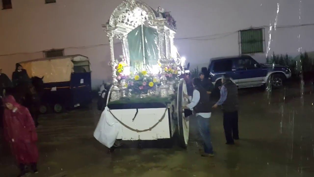Entrada en la Aldea de la Hermandad del Rocio de Bonares