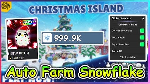 [Event❄️] Roblox Clicker Simulator Script - Snowflake Farm