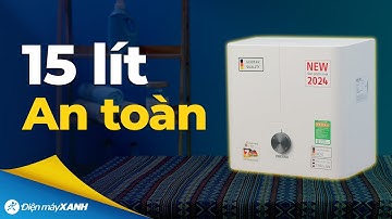 Chiếc MÁY NƯỚC NÓNG gián tiếp đảm bảo an toàn, thương hiệu đến từ Đức