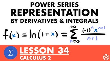 Power Series - Representation by Derivatives & Integrals | Calculus 2 Lesson 34 - JK Math