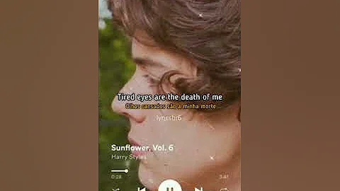 Harry Styles - Sunflower, Vol. 6 lyrics