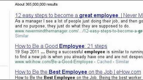 Employee of the Month