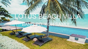Stylish and Spacious 5 bedroom Beachfront Villa - Bang Po, Koh Samui, Thailand