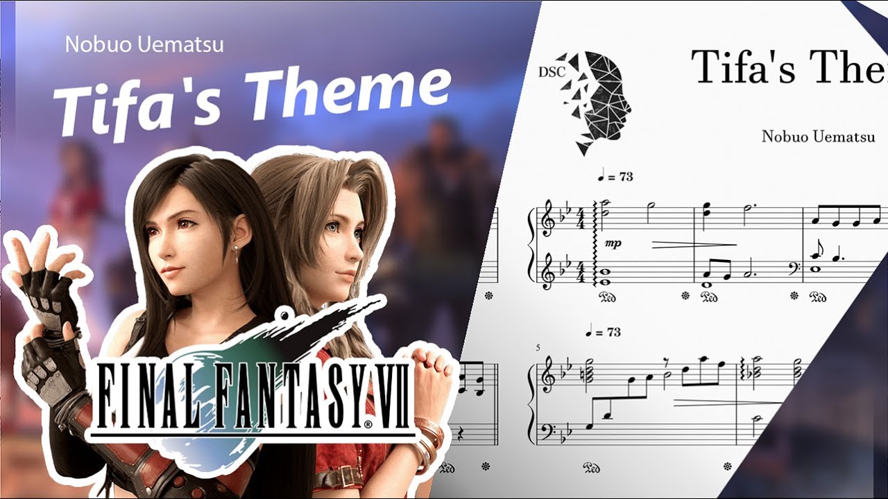 Tifa's Theme (Final Fantasy VII Remake OST) - Nobuo Uematsu | Piano Cover