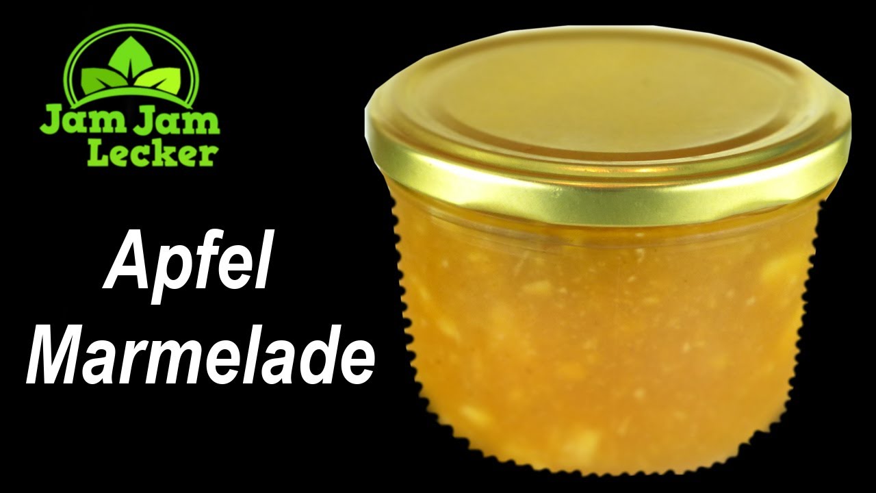Apfel Marmelade Vanille | Fruchtaufstrich | Konfitüre | selbst gemacht, eingekocht