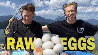 RAW EGG ROULETTE CHALLENGE