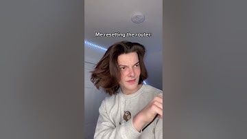 Resetting The Router 😭 #shorts