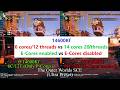 Intel Core i5 14600Kf - E-Cores On vs Off. 6 cores vs 14 cores. 12 threads vs 20 threads. P-Cores?
