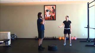 Step Up to Overhead Press