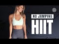 No Jumping HIIT Workout // With Dumbbells