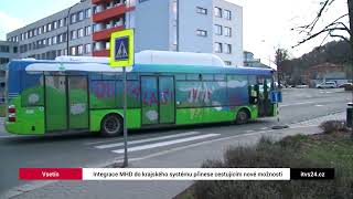 Integrace MHD Vsetín s krajskou autobusovou i vlakovou dopravou