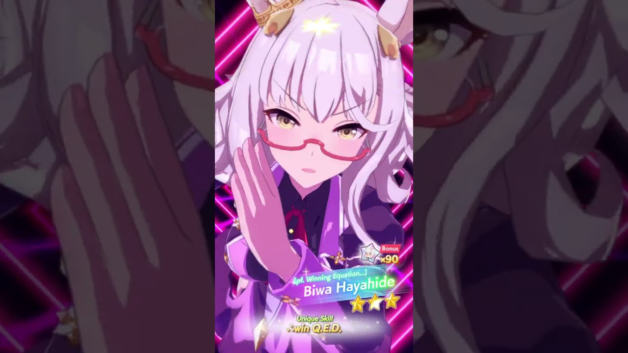 3☆ [pf. Winning Equation] Biwa Hayahide, Out Now! (Voice: Yui