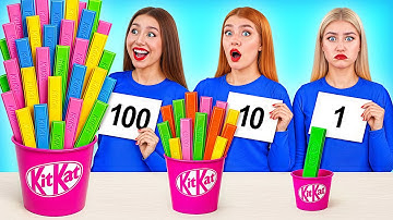 100 Layers of Food Challenge | Smart Gadgets vs Hacks by Multi DO Joy