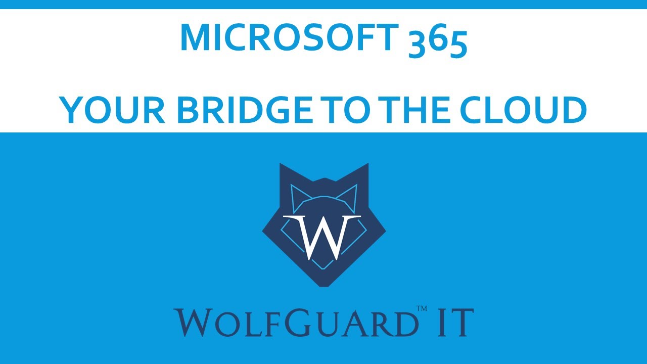 Microsoft 365 - Your Bridge To The Cloud - YouTube