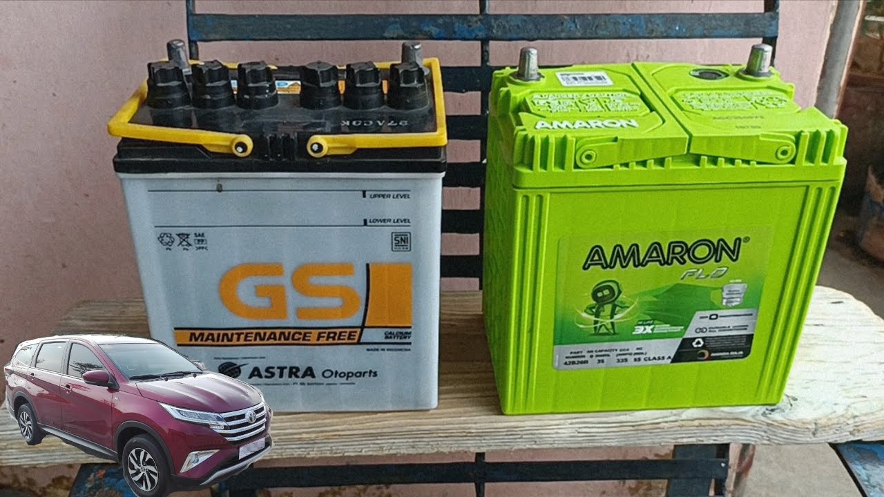 Toyota Rush change battery NS40R reverse polarity