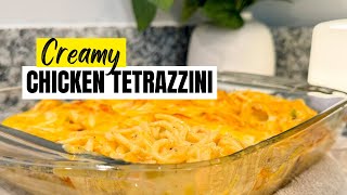 Chicken Tetrazzini | Chicken Spaghetti