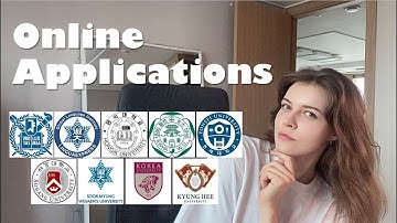 Korean Uni & Language Center Online Application - Yonsei example