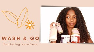 KeraCare CurlEssence/GelEssence DEMO + Review