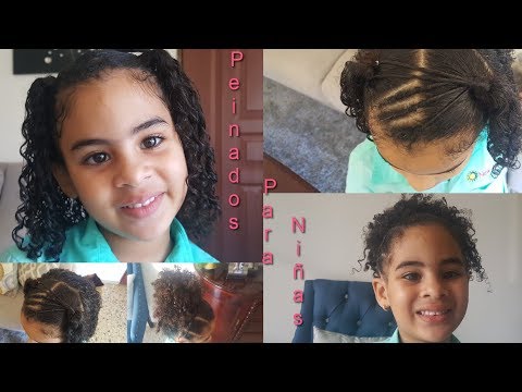 Peinados Para Nina Cabello Corto Rizado Paso A Paso