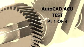 Autodesk AutoCAD ACU GMETRIX Practice Test 1:  Pt .1 of 3 [Qu.1 -  8]