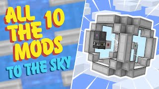 All The Mods 10 To The Sky EP34 Automating Steam Turbines Fission Reactor and Antimatter