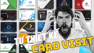 Thiết kế card visit - Tự thiết kế card visit bằng photoshop - coreldraw | Thanh phụng official