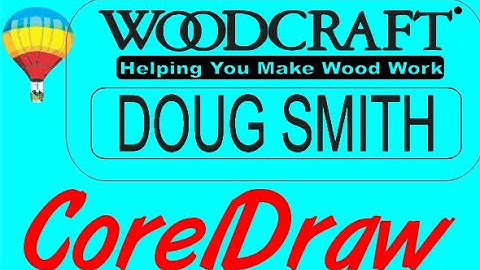 Corel Draw Tips & Tricks Put names into a NAMGE BADGE