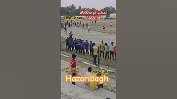 army physical #ssc gD #RPF #milkha physical academy Hazaribagh