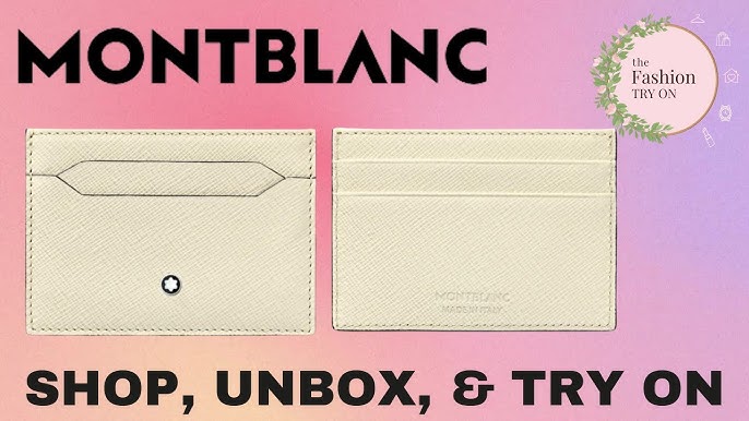 Montblanc Sartorial wallet 6cc - Luxury Credit card wallets – Montblanc® US