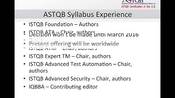Introducing the ASTQB Mobile Testing Syllabus and Certification