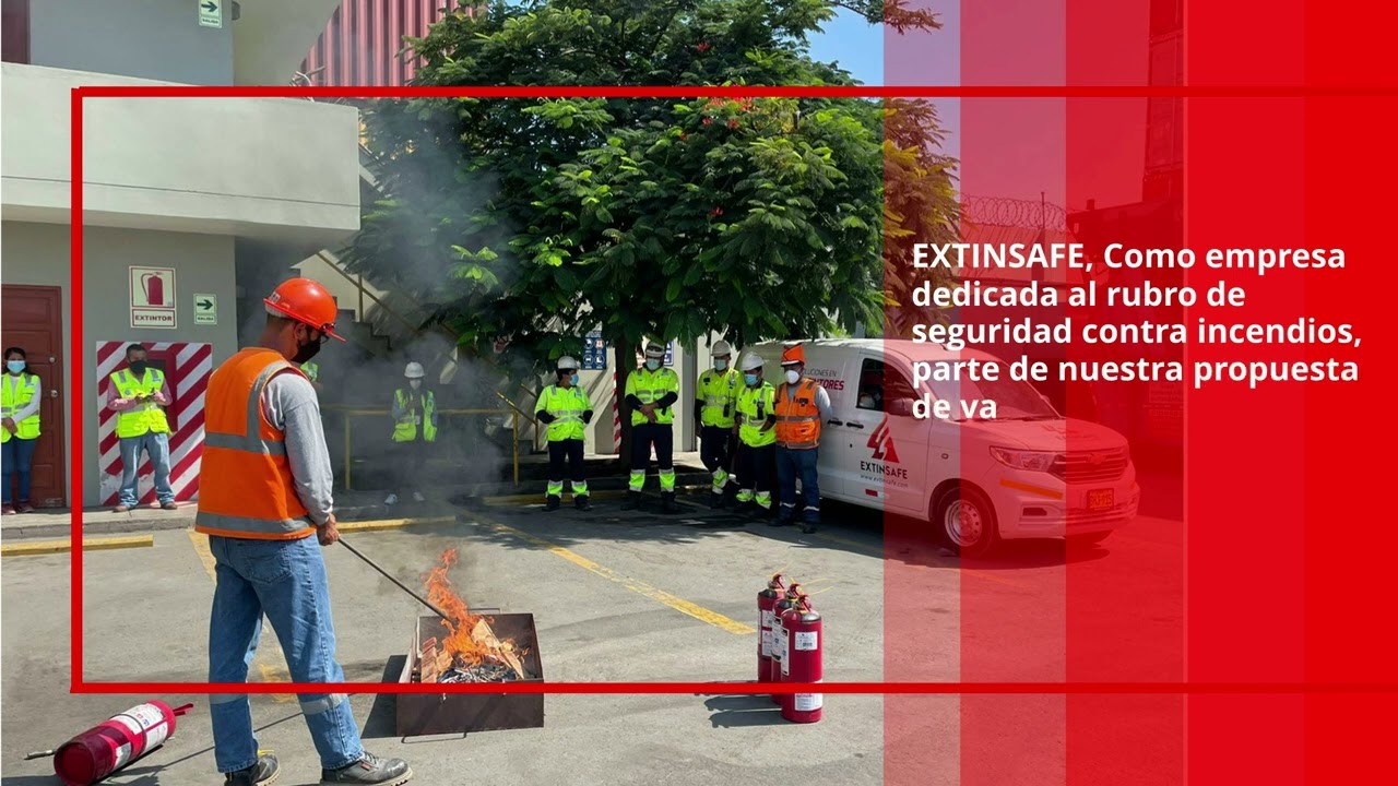 Capacitación en Uso y Manejo de Extintores en Lince | Teórica y Práctica NFPA 10 Y/O NTP