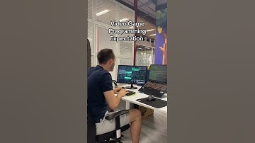 Video Game Programming Expectation vs Reality 😂Cr: @cindercatgames ✨ #unrealengine #indiegames