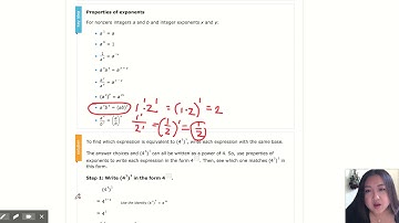 IXL | Part 2: Identify equivalent expressions involving exponents I | 8th grade math