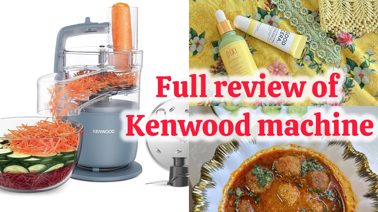 Vlog 46 - Kenwood Food Chopper full review/ Kofte ka Salan / Viral Bread pudding recipe