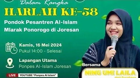 NGAJI BARENG NING UMI LAILA &SHOLAWAT WALI SONGO