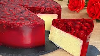 THE MOST DELICIOUS cheesecake! Delicate berry cheesecake! 🎂I cook three times a week.