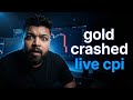 New Trading Live : CPI data — Catching the Next Big Move in Real Time