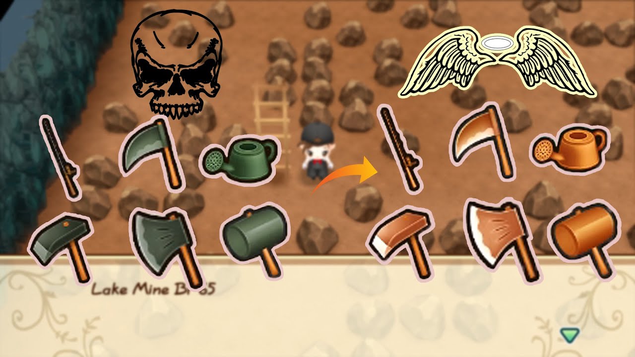 Getting Cursed Tools and Blessed Tools in Story of Seasons Friends Of