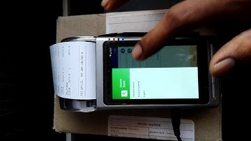 Mobile handheld POS Terminal