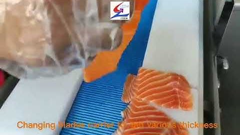 Horizontal slicer FQJ200 for salmon