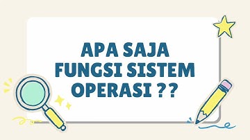 Tugas "Sistem Operasi" Mata Kuliah Aplikasi Komputer
