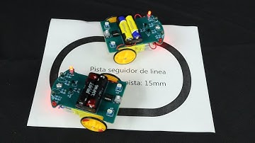 Robot seguidor de linea - kit seguidor de linea bricolaje