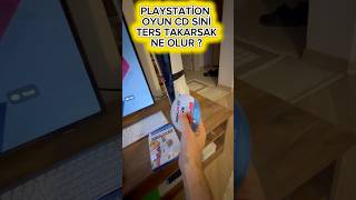 Playstagion Oyun Cd sini Ters Takarsak Ne Olur ? #playstation #ps5 – Konsolord🕹️