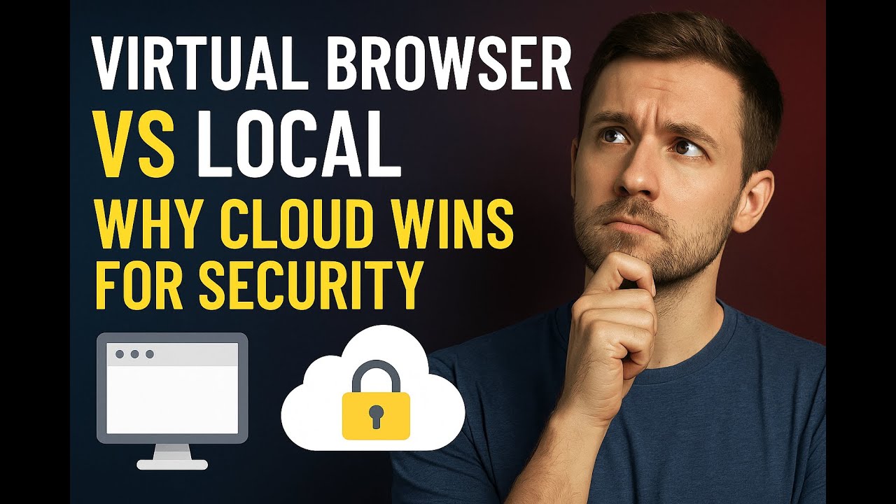 Virtual Browser vs Local: Why Cloud Wins for Security - YouTube